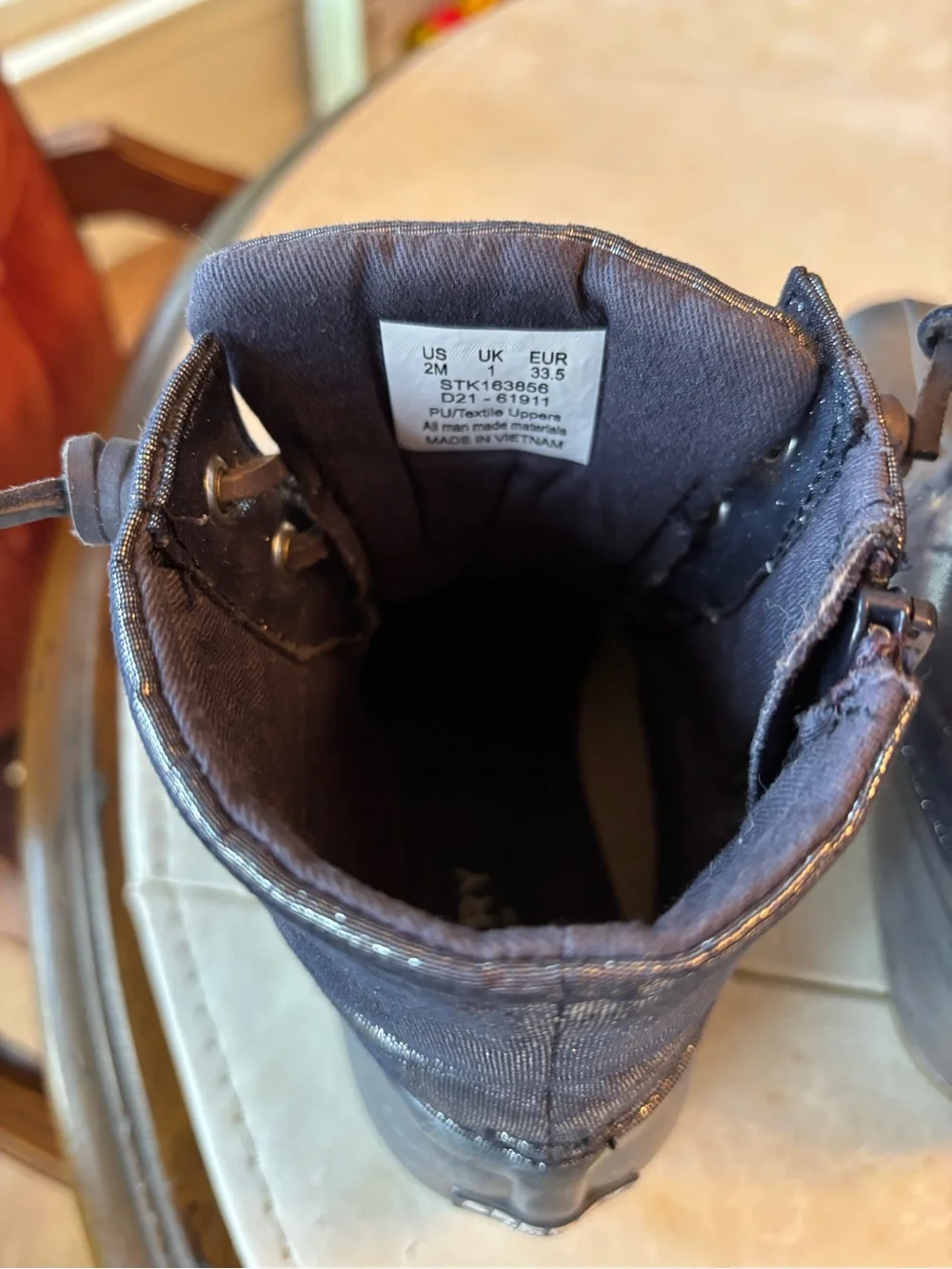 Sperry Kids Duck Boot size 2